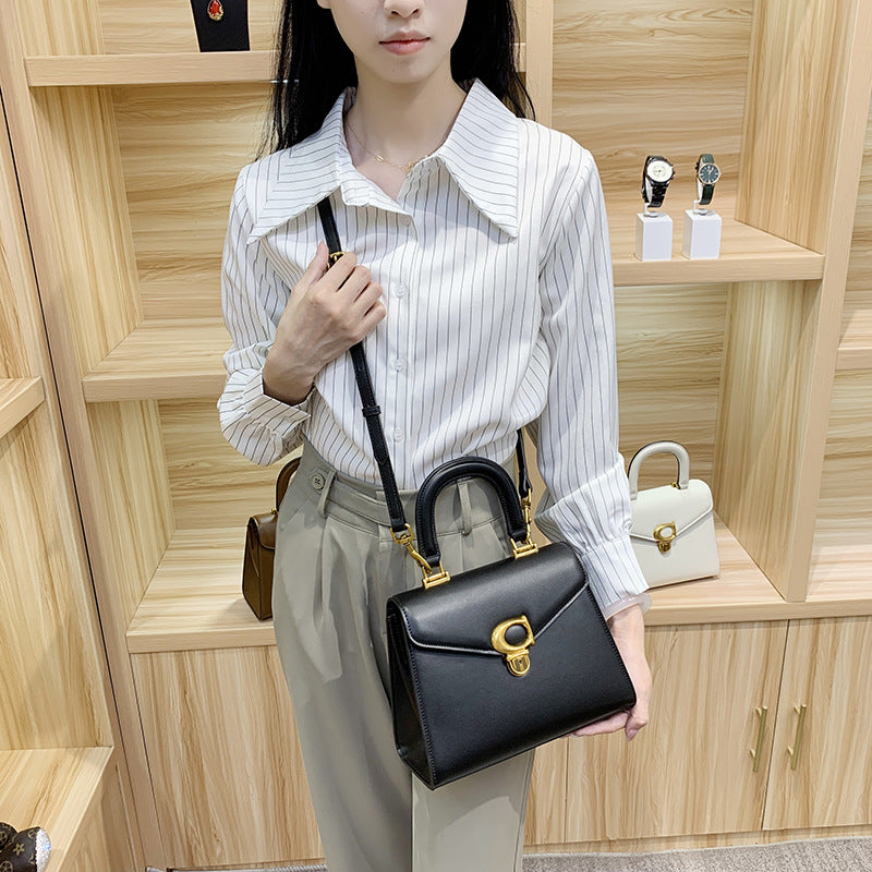 SEALBEER Light luxury women's bag new leather Bacchus bag women's handbag temperament versatile shoulder bag high-end messenger bag