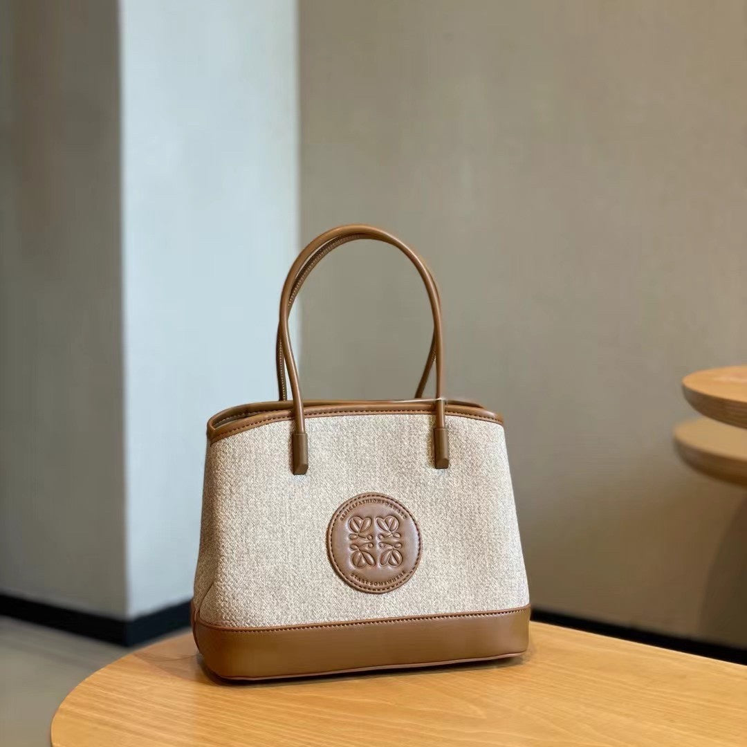 SEALBEER Hot trade niche bag women's popular new canvas tote bag women's handbag fashion high-end shoulder bag