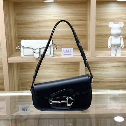 SEALBEER Niche design bag women's new saddle bag fashionable personalized shoulder bag high-end underarm bag women's messenger bag