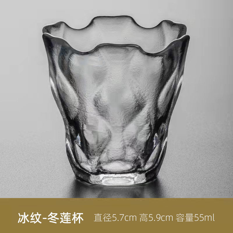 Japanese-style small wine cup glass whiskey sake cup white wine cup Chuxue master cup wholesale tea cup tea cup