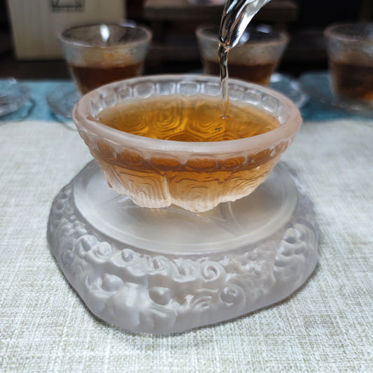 Fujia Tianxia Glazed Master Cup Wholesale Tea Cup Xuanwu Coaster New Chinese Tea Set High-end Personal Single Cup