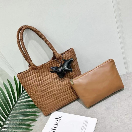 SEALBEER Hot trade new handwoven bag large capacity women's shoulder bag fashion versatile tote bag women's mother armpit bag