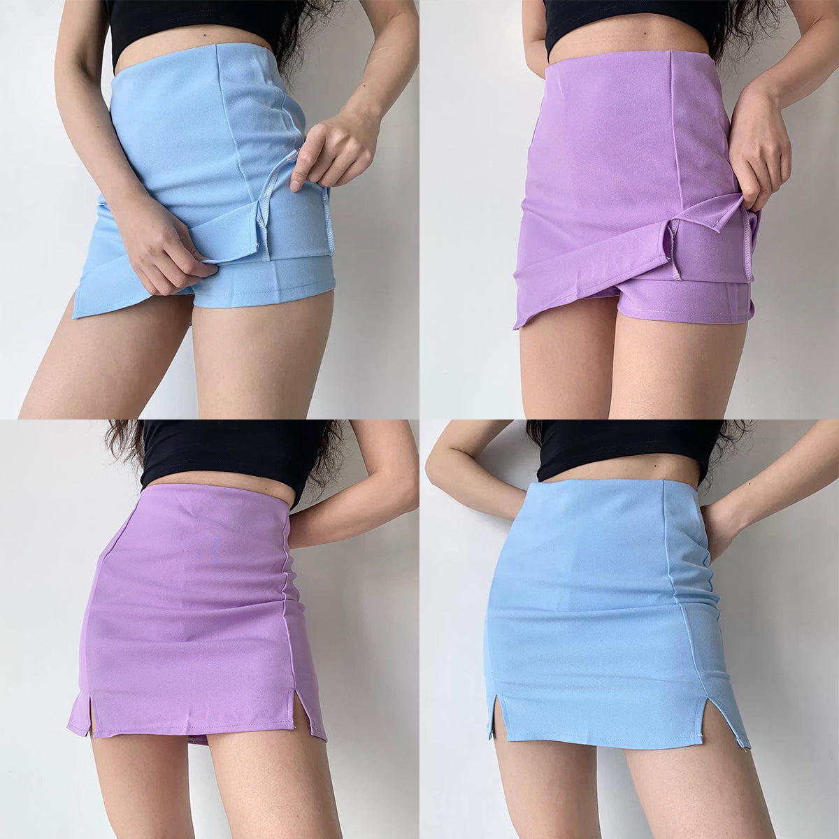 sealbeer - Leyla Double Split Skirt