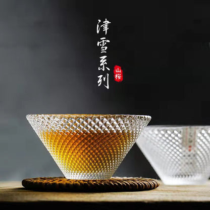 Factory high-value glass master cup heat-resistant hat tea cup Kung Fu tea set wine cup teacup personal cup wholesale