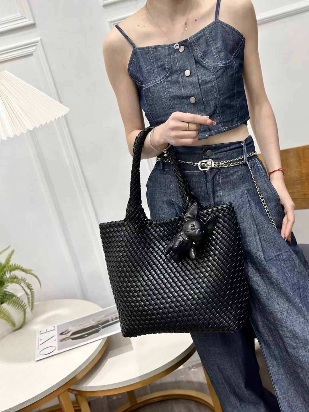 SEALBEER Hot trade new handwoven bag large capacity women's shoulder bag fashion versatile tote bag women's mother armpit bag