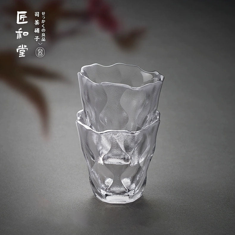 Japanese-style small wine cup glass whiskey sake cup white wine cup Chuxue master cup wholesale tea cup tea cup