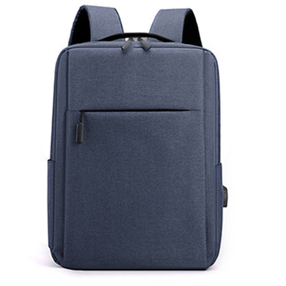 New Backpack Men's Business Casual 15.6-Inch Laptop Bag Printable Logo Student Schoolbag Wholesale