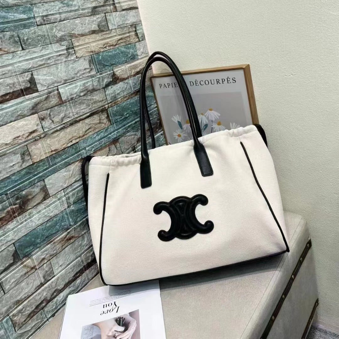 SEALBEER Arc de Triomphe Tote Bag popular New Handbag Large Capacity Commuter Bag Women's Fashion Shopping Bag Shoulder Bag