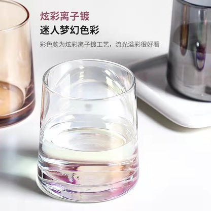 High-value glass water cup set, household juice cup, whiskey glass, homestay hotel mouthwash cup, wholesale cup