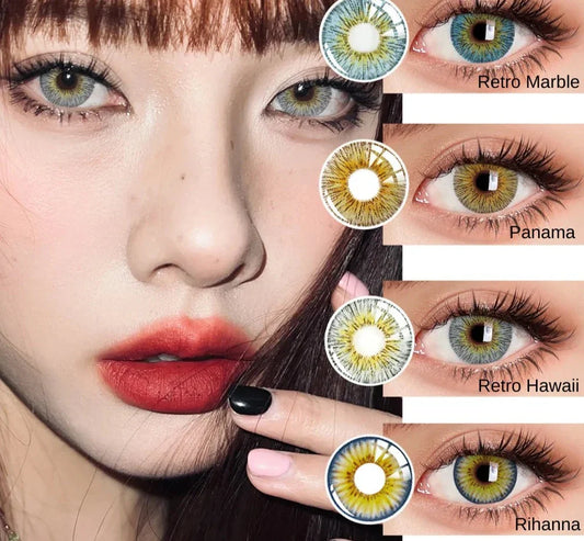 SEALBEER 1 Pair Lens Korea Colored Contact Lenses for Eye Color Lenses Big Eye Lenses Brown Lenses Blue Eye Lenses Hotsale