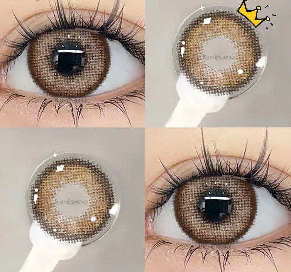 SEALBEER 1 Pair Korean Lenses Colored Contact Lenses for Eyes Big Eye Lenses Brown Lenses Blue Eye Lenses Fog Pearl Lens