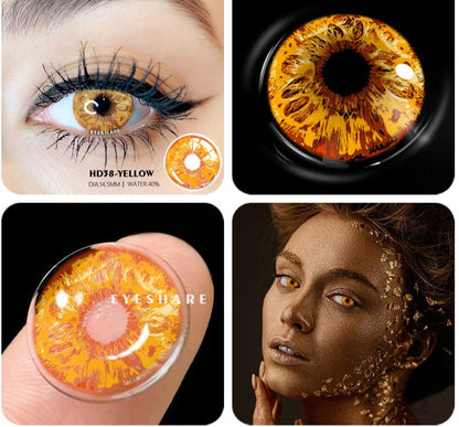 SEALBEER Color Contact Lenses For Eyes Anime Cosplay Colored Lenses Blue Purple Multicolored Lenses Contact Lens Beauty Makeup