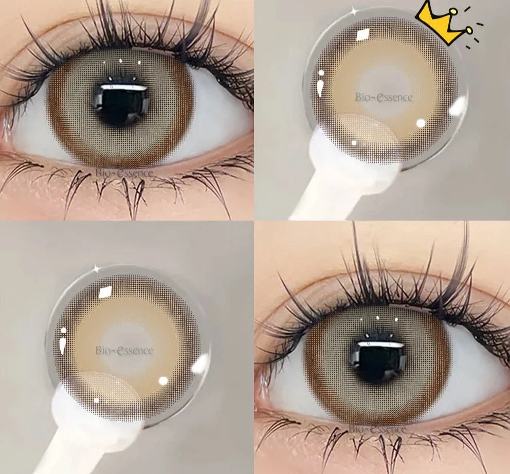 SEALBEER 1 Pair Korean Lenses Colored Contact Lenses for Eyes Big Eye Lenses Brown Lenses Blue Eye Lenses Fog Pearl Lens