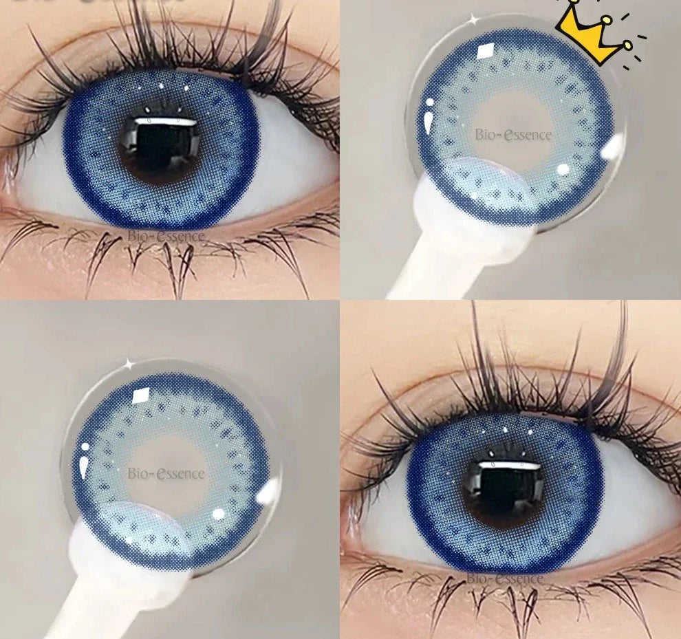 SEALBEER 1 Pair Korean Lenses Colored Contact Lenses for Eyes Big Eye Lenses Brown Lenses Blue Eye Lenses Fog Pearl Lens