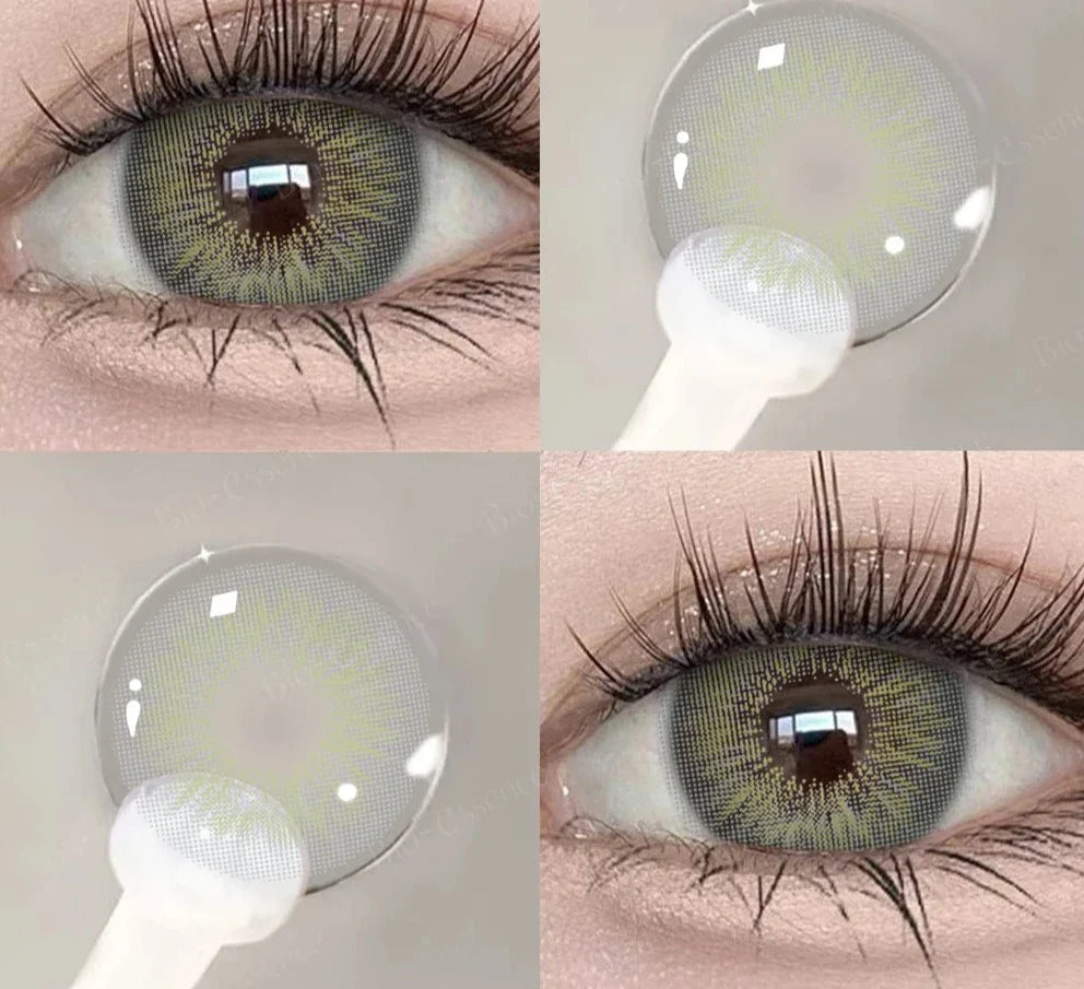 SEALBEER 1 Pair Colored Contact Lenses for Eyes Blue Eye Lenses Green Contact Lenses Gray Lense High Quality Eye Lense