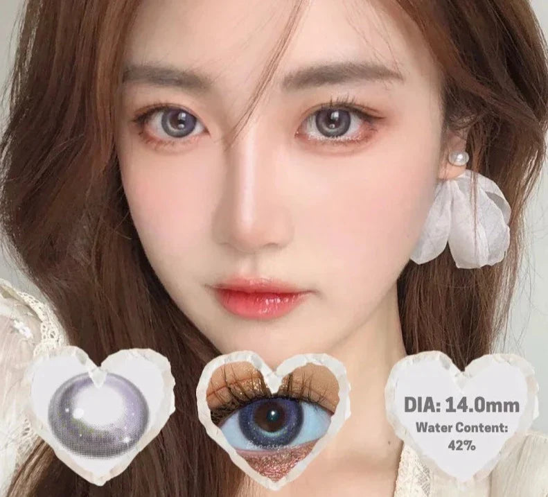 SEALBEER 1 Pair Color Contact Lenses for Eyes Natural Look Korean Lenses Brown Lenses Anime Lense Blue Eye Lenses