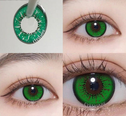 SEALBEER Cosplay Color Contact Lenses for Eyes AYY Series Halloween Beauty Makeup Contacts Lenses Eye Cosmetic Color Lens Eyes