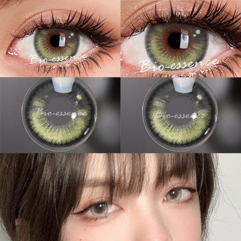 SEALBEER 1 Pair Color Contact Lenses for Eyes Natural Look Korean Lenses Brown Lenses Anime Lense Blue Eye Lenses