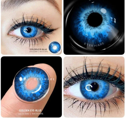 SEALBEER 1 Pair Colored Contact Lenses For Eyes New Cosplay Colored Lenses Halloween Contacts Cosmetics Pupils Eye Color Lens