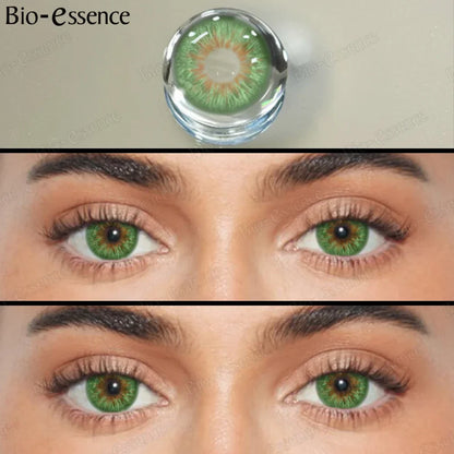 SEALBEER Bio-essence 1 Pair Colorcon Colored Contact Lenses for Eyes Brown Eye Lenses Green Eye Lenses Blue Lenses High Quality Lenses