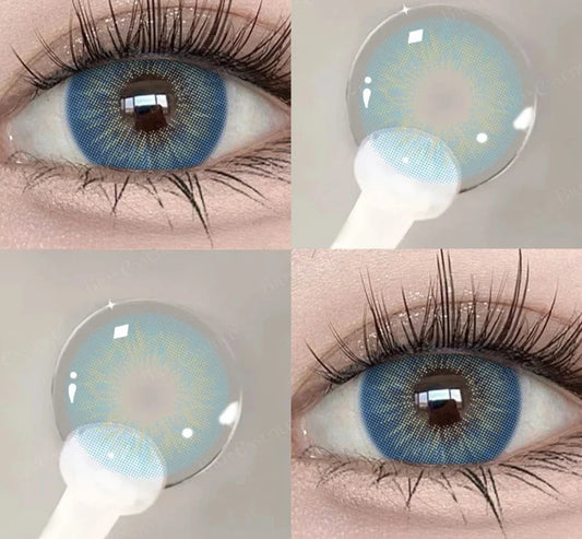 SEALBEER 1 Pair Colored Contact Lenses for Eyes Blue Eye Lenses Green Contact Lenses Gray Lense High Quality Eye Lense