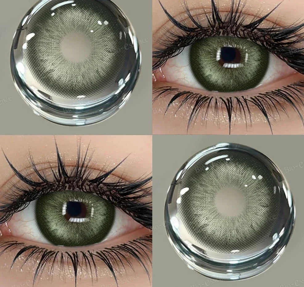 SEALBEER 1 Pair Colored Contact Lenses for Eyes Brown Eye Lenses Gray Contact Green Eye Lenses Big Eye Lenses Free Shipping