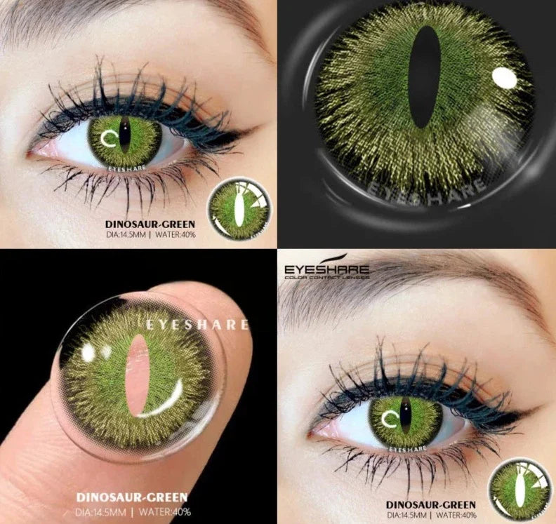 SEALBEER 1 Pair Colored Contact Lenses For Eyes New Cosplay Colored Lenses Halloween Contacts Cosmetics Pupils Eye Color Lens