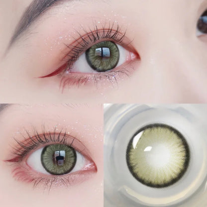 SEALBEER 1 Pair Color Contact Lenses for Eyes Natural Brown Lenses Beauty Fashion Gray lense Blue Lenses Green Eye Contact