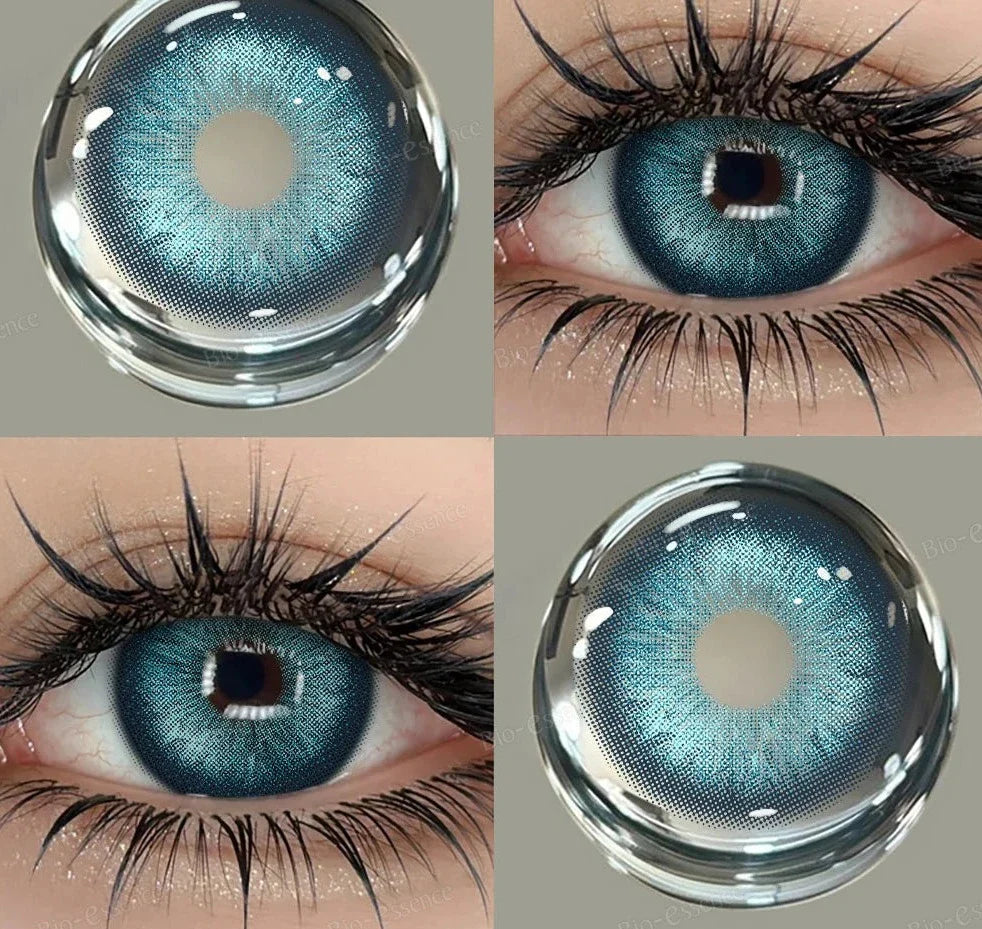 SEALBEER 1 Pair Colored Contact Lenses for Eyes Brown Eye Lenses Gray Contact Green Eye Lenses Big Eye Lenses Free Shipping