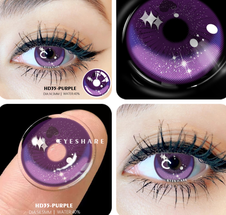 SEALBEER Cosplay Color Contact Lenses for Eyes AYY Series Halloween Beauty Makeup Contacts Lenses Eye Cosmetic Color Lens Eyes