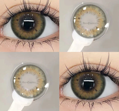 SEALBEER 1 Pair Korean Lenses Colored Contact Lenses for Eyes Big Eye Lenses Brown Lenses Blue Eye Lenses Fog Pearl Lens