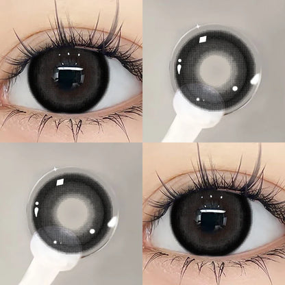 SEALBEER 1 Pair Korean Lenses Colored Contact Lenses with Degree Myopia Lenses Blue Eye Lens Graduated Contact Lenses