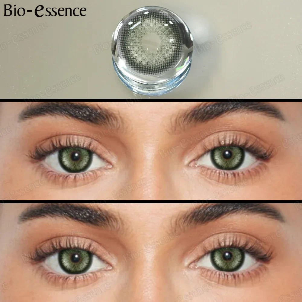 SEALBEER Bio-essence 1 Pair Colorcon Colored Contact Lenses for Eyes Brown Eye Lenses Green Eye Lenses Blue Lenses High Quality Lenses