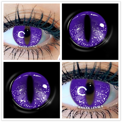 SEALBEER Color Contact Lenses For Eyes Anime Cosplay Colored Lenses Blue Purple Multicolored Lenses Contact Lens Beauty Makeup