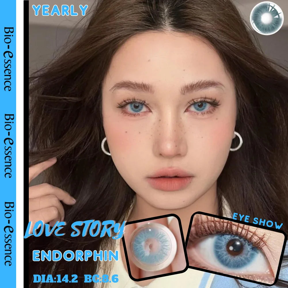 SEALBEER 1 Pair Lens Korea Colored Contact Lenses for Eye Color Lenses Big Eye Lenses Brown Lenses Blue Eye Lenses Hotsale