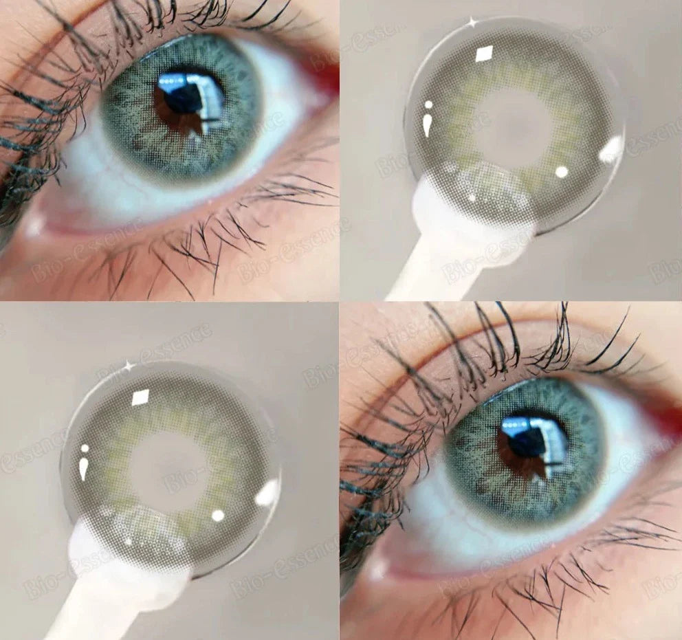 SEALBEER 1 Pair Colored Contact Lenses for Eyes Brown Eye Lens Gray Contact Blue Lenses Green Eye Lenses Natural Eye Contact