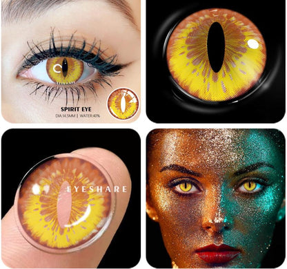 SEALBEER Color Contact Lenses For Eyes Anime Cosplay Colored Lenses Blue Purple Multicolored Lenses Contact Lens Beauty Makeup