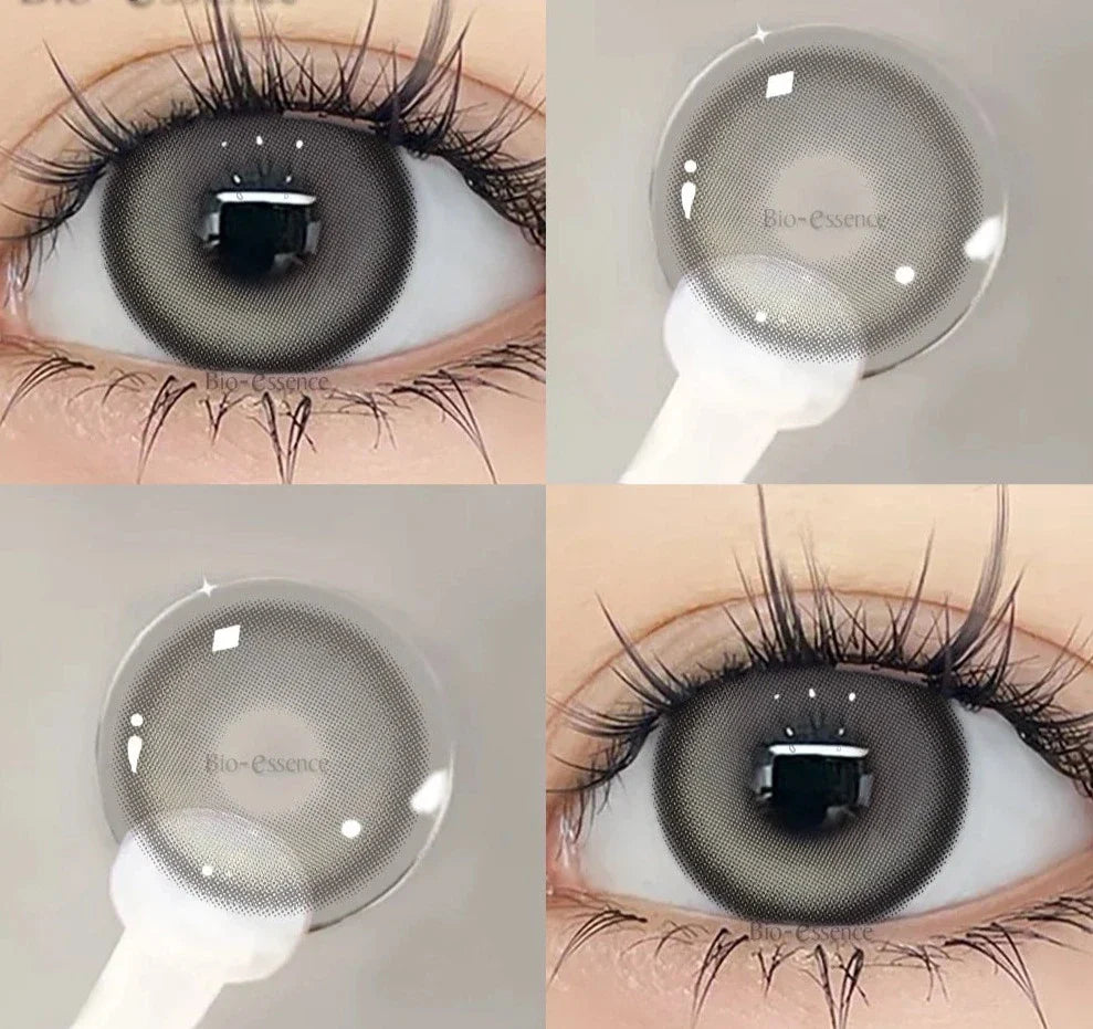 SEALBEER 1 Pair Korean Lenses Colored Contact Lenses with Degree Myopia Lenses Blue Eye Lens Graduated Contact Lenses