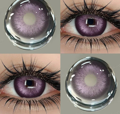 SEALBEER 1 Pair Colored Contact Lenses for Eyes Brown Eye Lenses Gray Contact Green Eye Lenses Big Eye Lenses Free Shipping