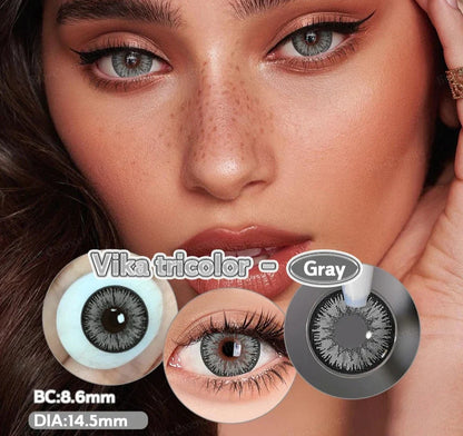 SEALBEER 1 Pair Colored Contact Lenses for Eyes Brown Eye Lenses Gray Contact Green Eye Lenses Big Eye Lenses Free Shipping