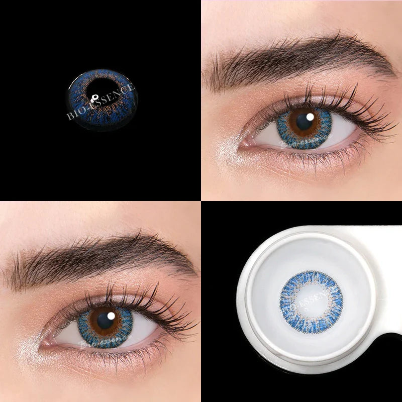 SEALBEER 1 Pair Colored Contact Lenses for Eyes Blue Lenses Green Eye Lenses Natural Lenses Gray Eye Contact Fashion Lenses