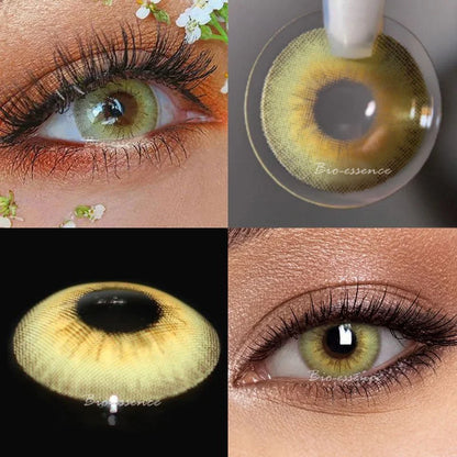 SEALBEER 1 Pair Colored Contact Lenses for Eyes Natural Look Brown Lenses Blue Lenses Gray Eye Contact Fashion Lenses