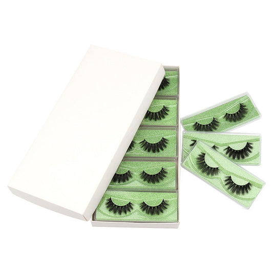 SEALBEER 3D  Green Card Model Mix  10 Piece  Mink Hair Eyelashes