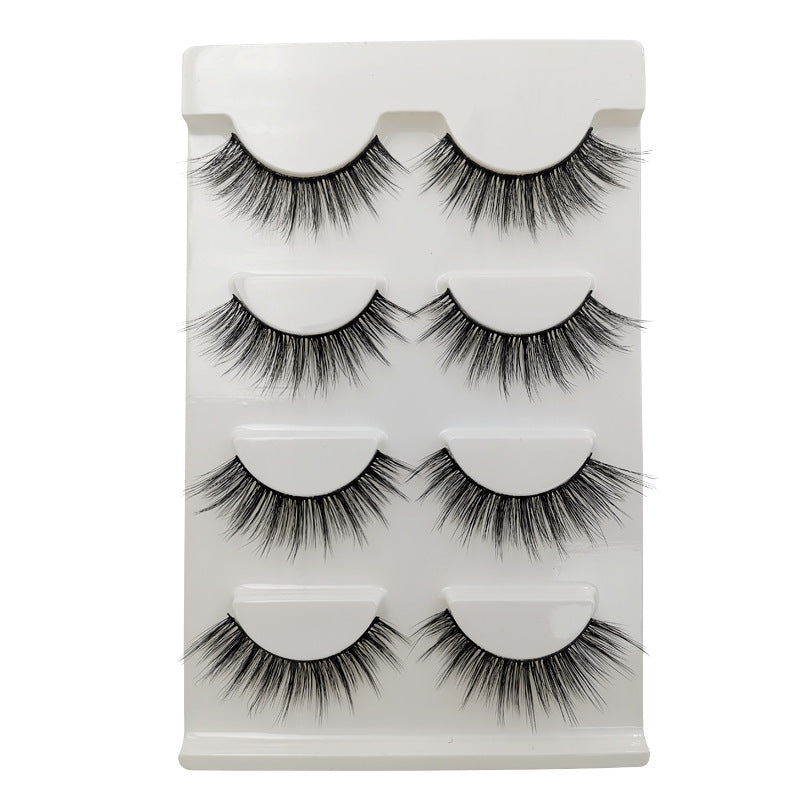 SEALBEER New Natural Slim 4 Piece G108 Mink Hair Eyelashes