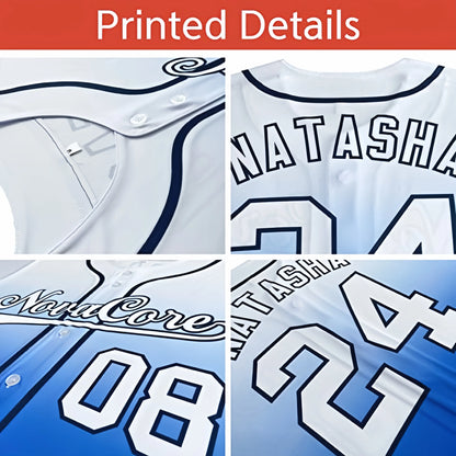 Top Quality New Design Sublimated Baseball Jersey Style Shirt Custom LOGO Number Printing Unisex Vintage Sportswear