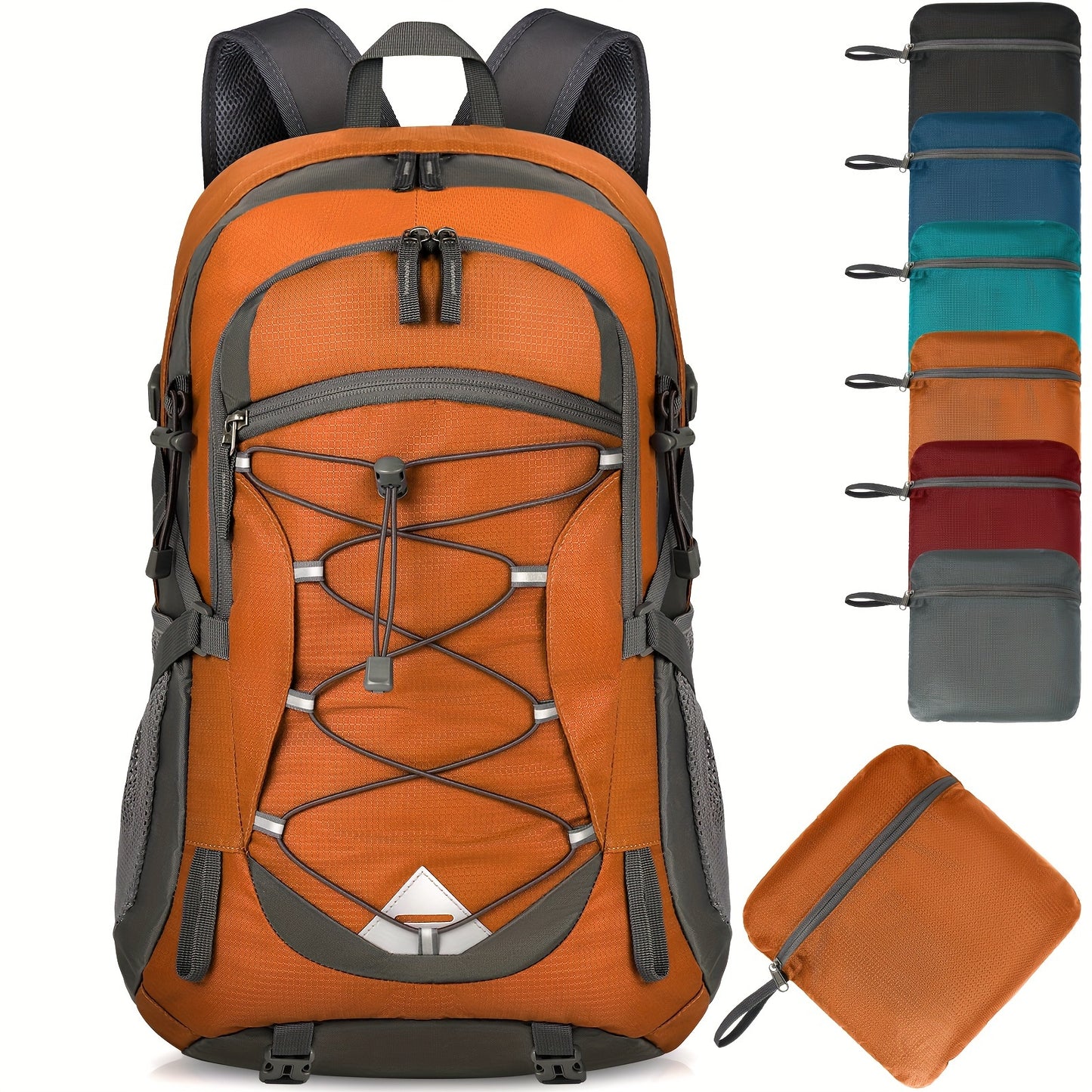 40L Waterproof Hiking Backpack - Ultra-Lightweight & Packable for Camping, Day Hiking & Outdoor Travel - Durable, Foldable, Unisex Design, Perfect for Adventure Seekers