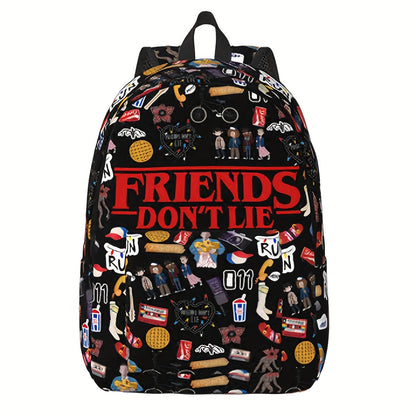 Fashion Strange Cartoon Backpack 16IN Multi-Style Monster Casual Daypack