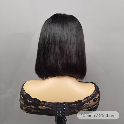 Bob Wig Human Hair Glueless 13x4 Lace Front Wigs Human Hair 10-16inch Pre Plucked HD Transparent Lace 150% Density Short Bob Wig for Women