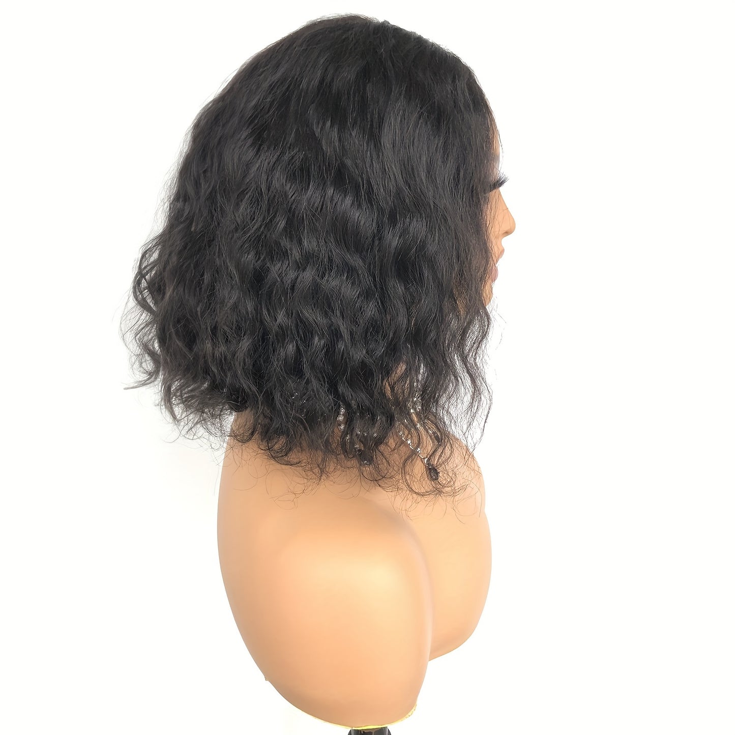 Body Wave 4x4 HD Glueless Front 100% Human Hair 12 Inch Wig Brazilian Body Wavy Transparent Lace Frontal Wigs Pre Plucked Hair Wig For Women