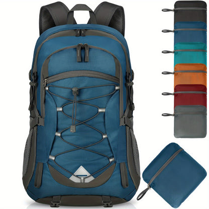 40L Waterproof Hiking Backpack - Ultra-Lightweight & Packable for Camping, Day Hiking & Outdoor Travel - Durable, Foldable, Unisex Design, Perfect for Adventure Seekers